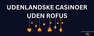 Sider uden ROFUS Oplev Online Casinoer uden Begrænsninger 1557712581